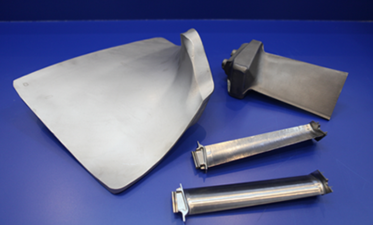 Titanium alloy precision forgi